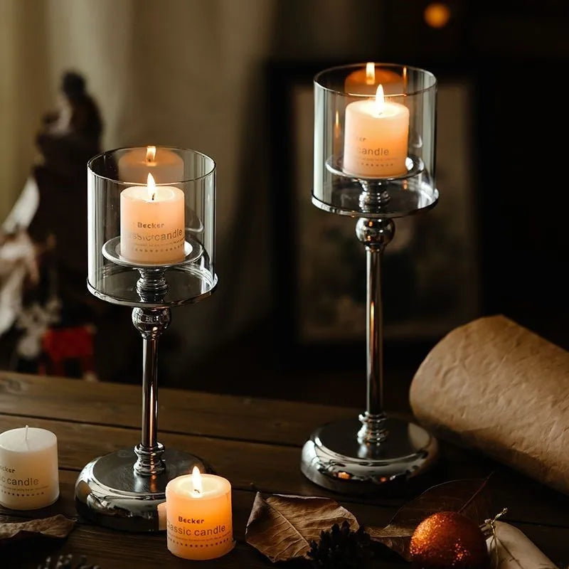 Davy | Scandi Style Candle Holder | Elegant Home Accent