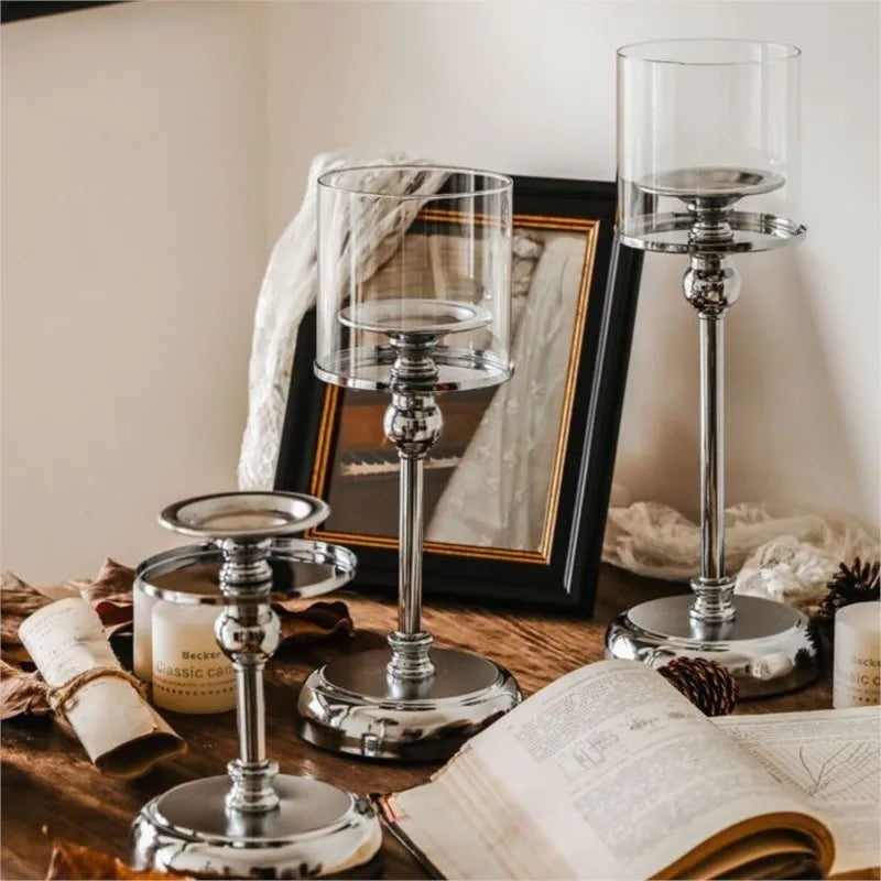 Davy | Scandi Style Candle Holder | Elegant Home Accent