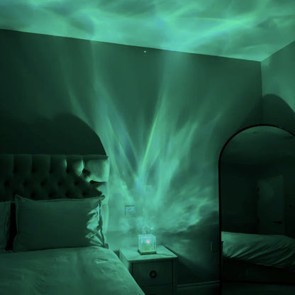 Davy | Ocean Wave Projector Lamp with Dynamic Aurora Effect