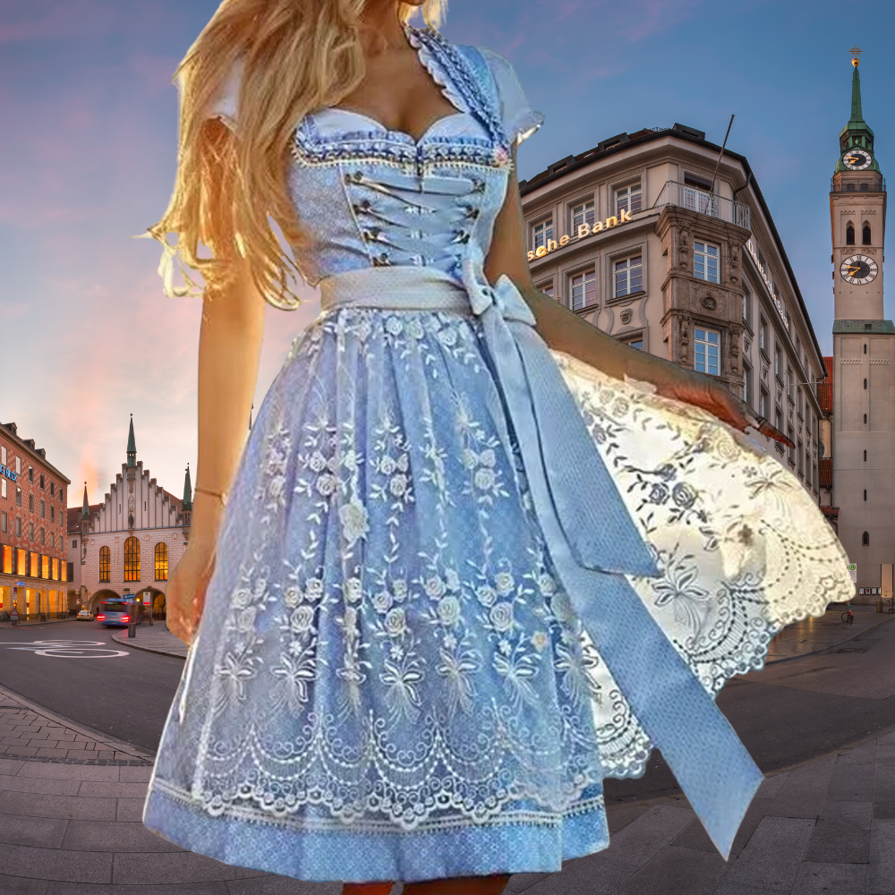 Women's Traditional Oktoberfest Dirndl Dress