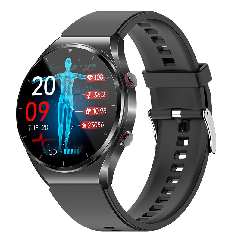 Davy | One-Click Blood Sugar|Blood Glucose Blood Pressure ECG|ECG HRV Heart Rate Monitor Health Smart Watch