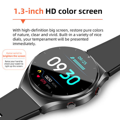 Davy | One-Click Blood Sugar|Blood Glucose Blood Pressure ECG|ECG HRV Heart Rate Monitor Health Smart Watch