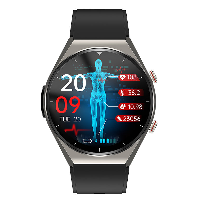 Davy | One-Click Blood Sugar|Blood Glucose Blood Pressure ECG|ECG HRV Heart Rate Monitor Health Smart Watch