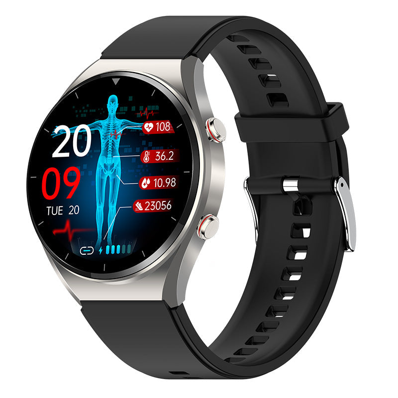 Davy | One-Click Blood Sugar|Blood Glucose Blood Pressure ECG|ECG HRV Heart Rate Monitor Health Smart Watch