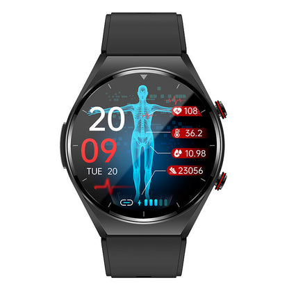 Davy | One-Click Blood Sugar|Blood Glucose Blood Pressure ECG|ECG HRV Heart Rate Monitor Health Smart Watch