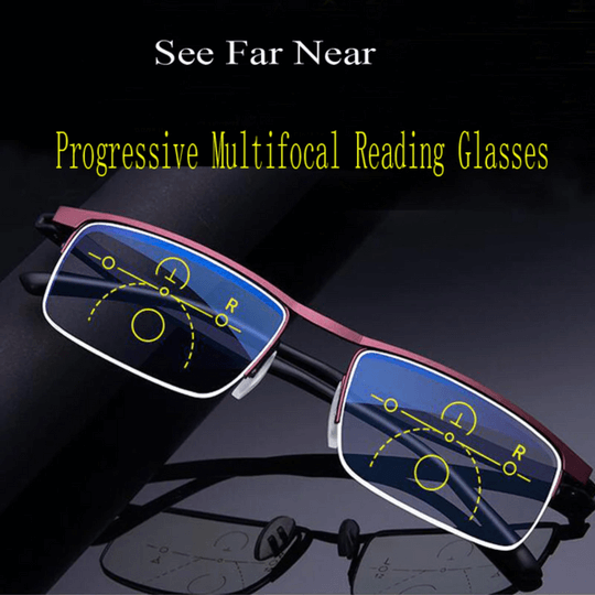 Davy | Optivista Smart Progressive Lenses | Auto Vision & Blue Light Protection