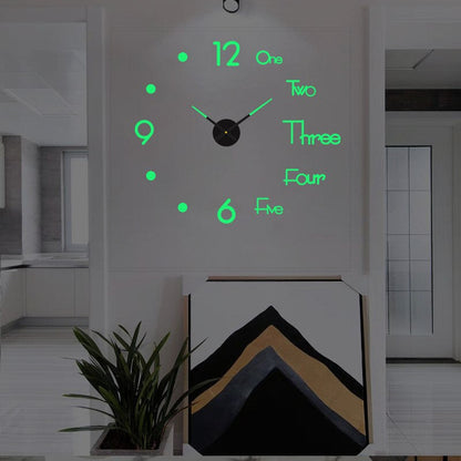 Davy | Oversized Modern Wall Clock