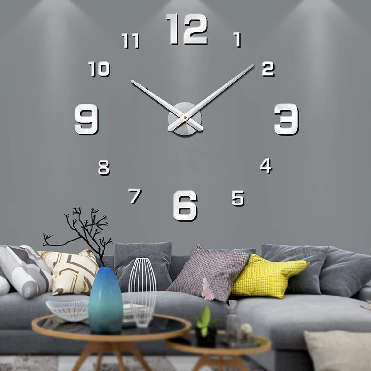 Davy | Oversized Modern Wall Clock