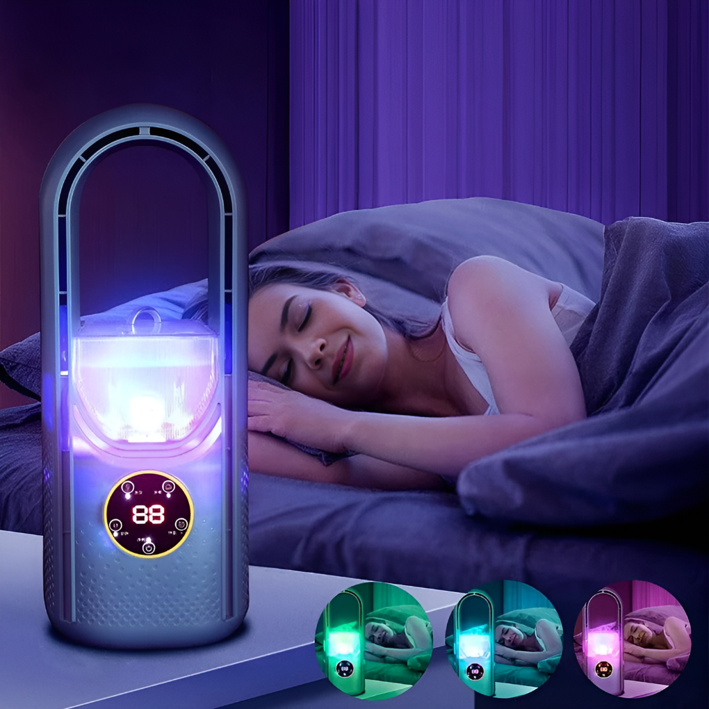 Davy | Personal Bladeless Tower Fan