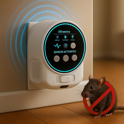 Davy | Ultrasonic Pest Repeller | Rodent Control, Safe & Quiet