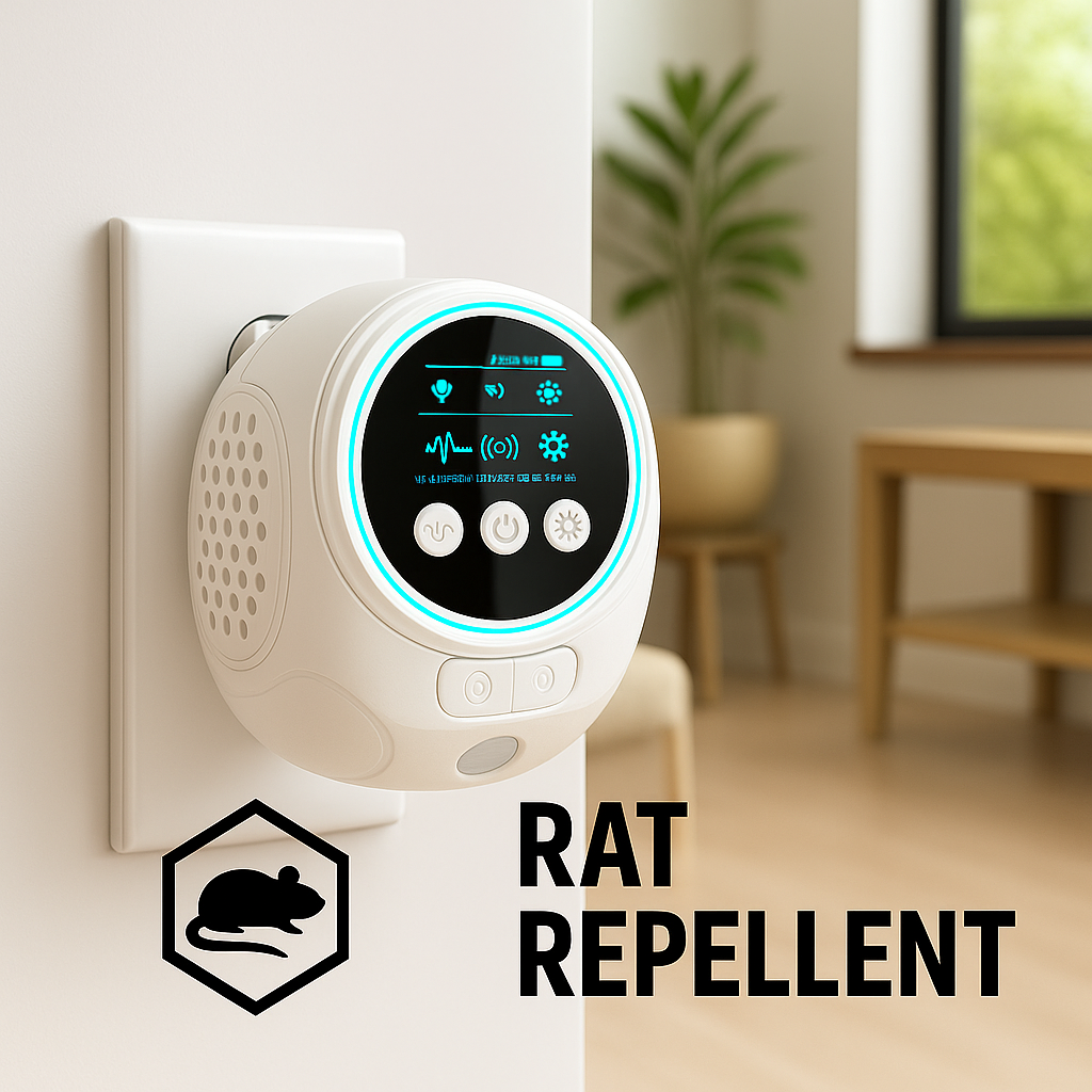 Davy | Ultrasonic Pest Repeller | Rodent Control, Safe & Quiet