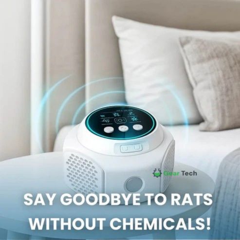 Davy | Ultrasonic Pest Repeller | Rodent Control, Safe & Quiet