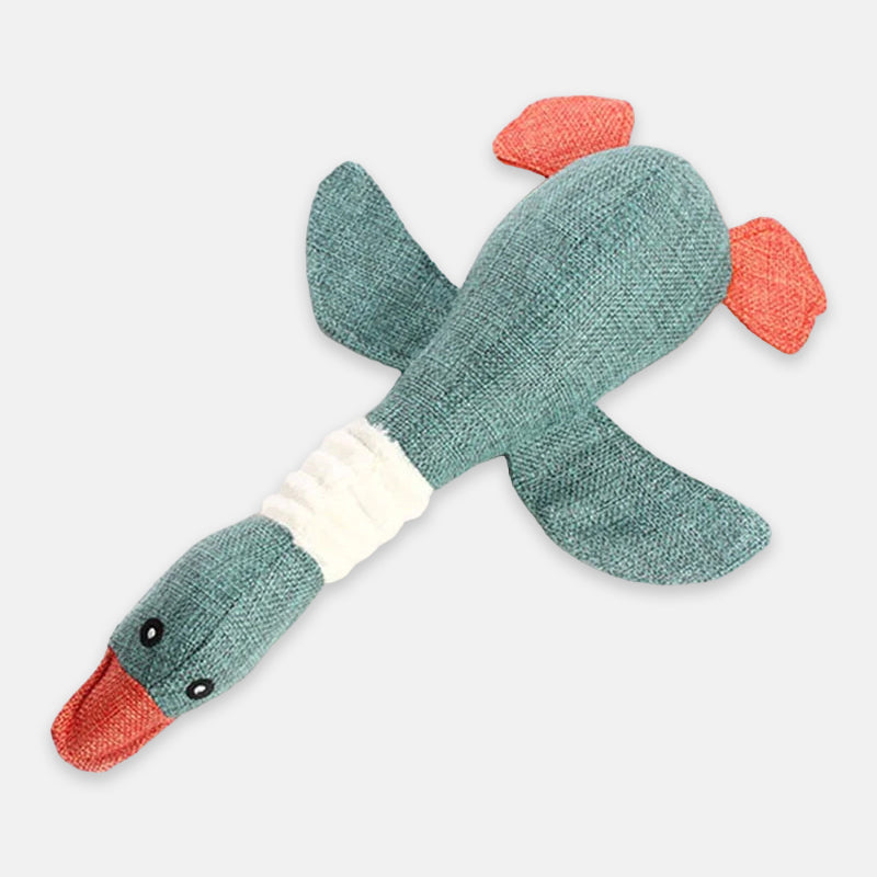 Davy | Plush Duck Dog Toy with Squeaker