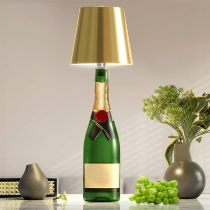 Davy | Portable Bottle Lamp with Touch Control & Dimmable Brightness