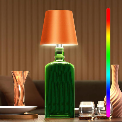 Davy | Portable Bottle Lamp with Touch Control & Dimmable Brightness