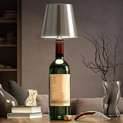 Davy | Portable Bottle Lamp with Touch Control & Dimmable Brightness