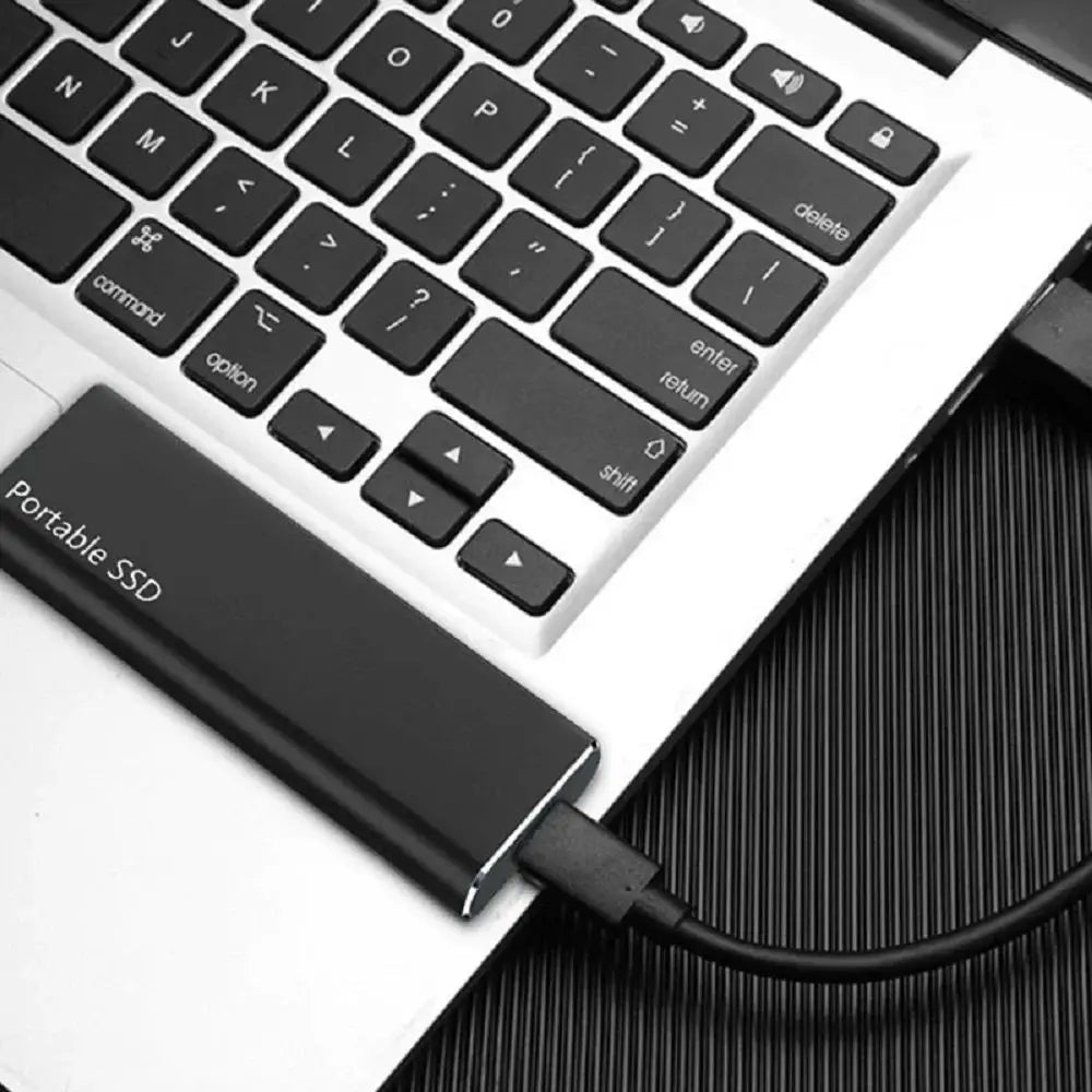 Davy | Aluminum Portable SSD - Speedy External Data Storage