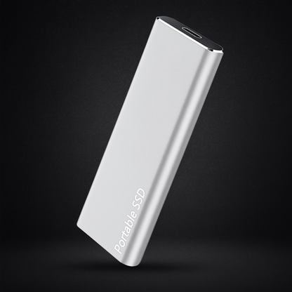 Davy | Aluminum Portable SSD - Speedy External Data Storage