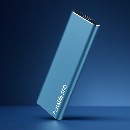 Davy | Aluminum Portable SSD - Speedy External Data Storage