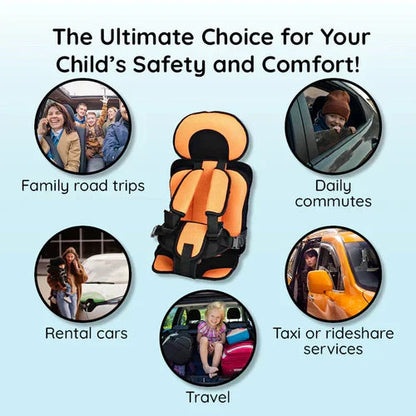 Davy | Portable & Foldable Child Car Booster Seat