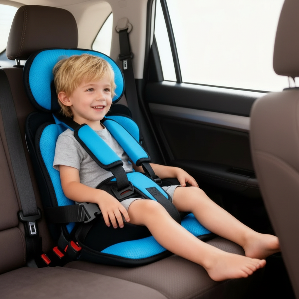 Davy | Portable & Foldable Child Car Booster Seat