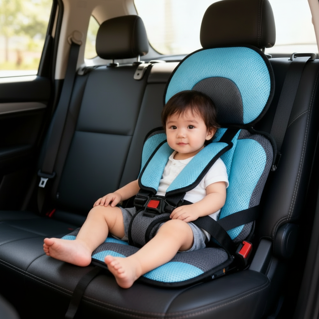 Davy | Portable & Foldable Child Car Booster Seat
