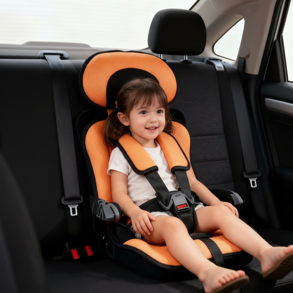 Davy | Portable & Foldable Child Car Booster Seat