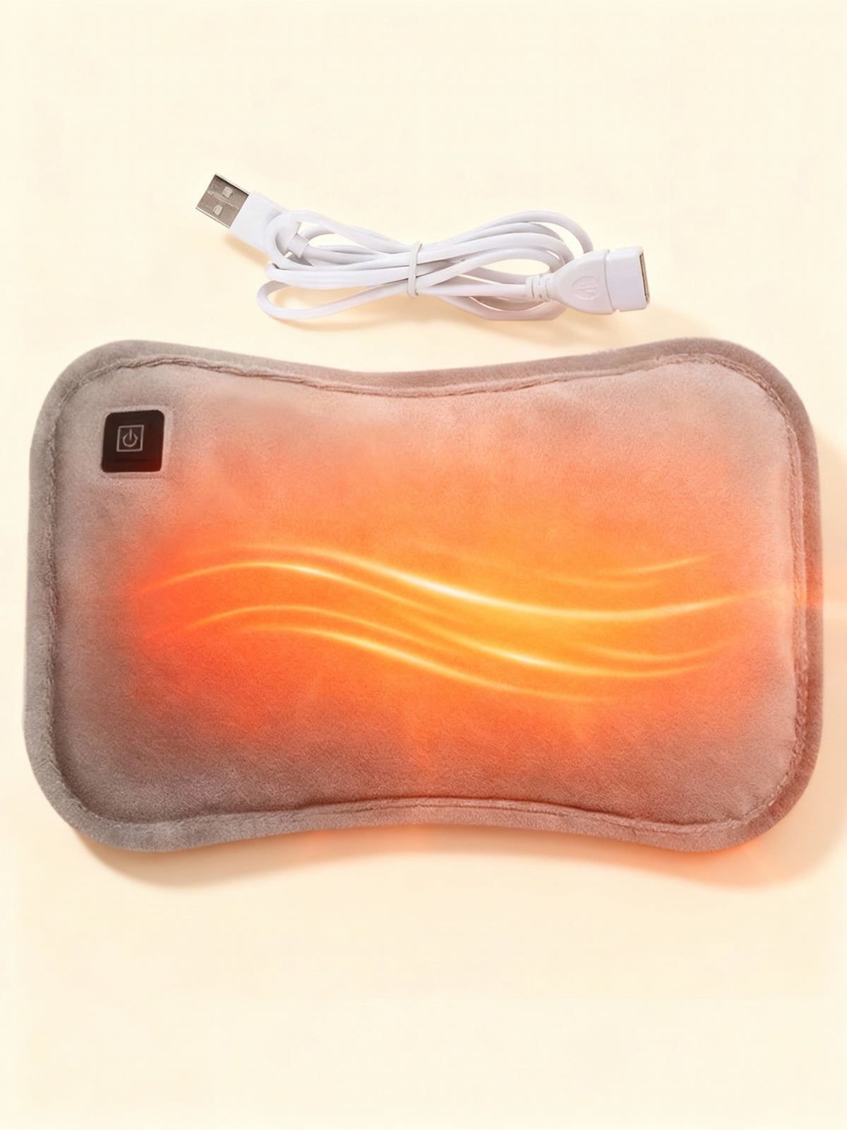 Davy | Portable Heating Pad | 30x20 cm | Fast Heating, Multipurpose Hand/Body Warmer