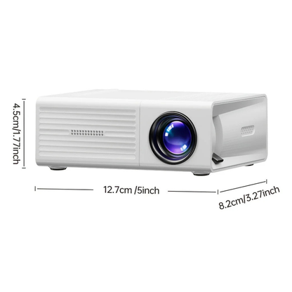 Davy | Portable HD Mini Projector - 3000 Lumens for Home & Outdoors