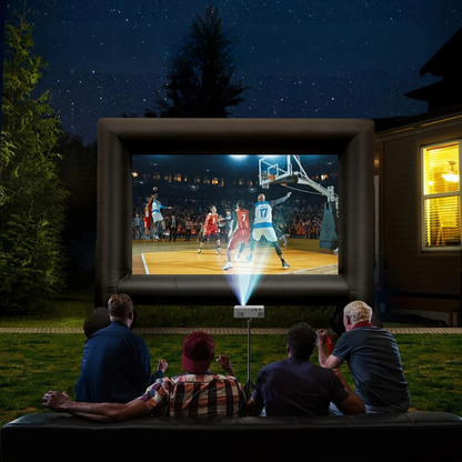 Davy | Portable HD Mini Projector - 3000 Lumens for Home & Outdoors