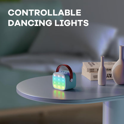 Davy | Portable Mini Karaoke Machine with Bluetooth Speaker and 2 Wireless Microphones – Veylo