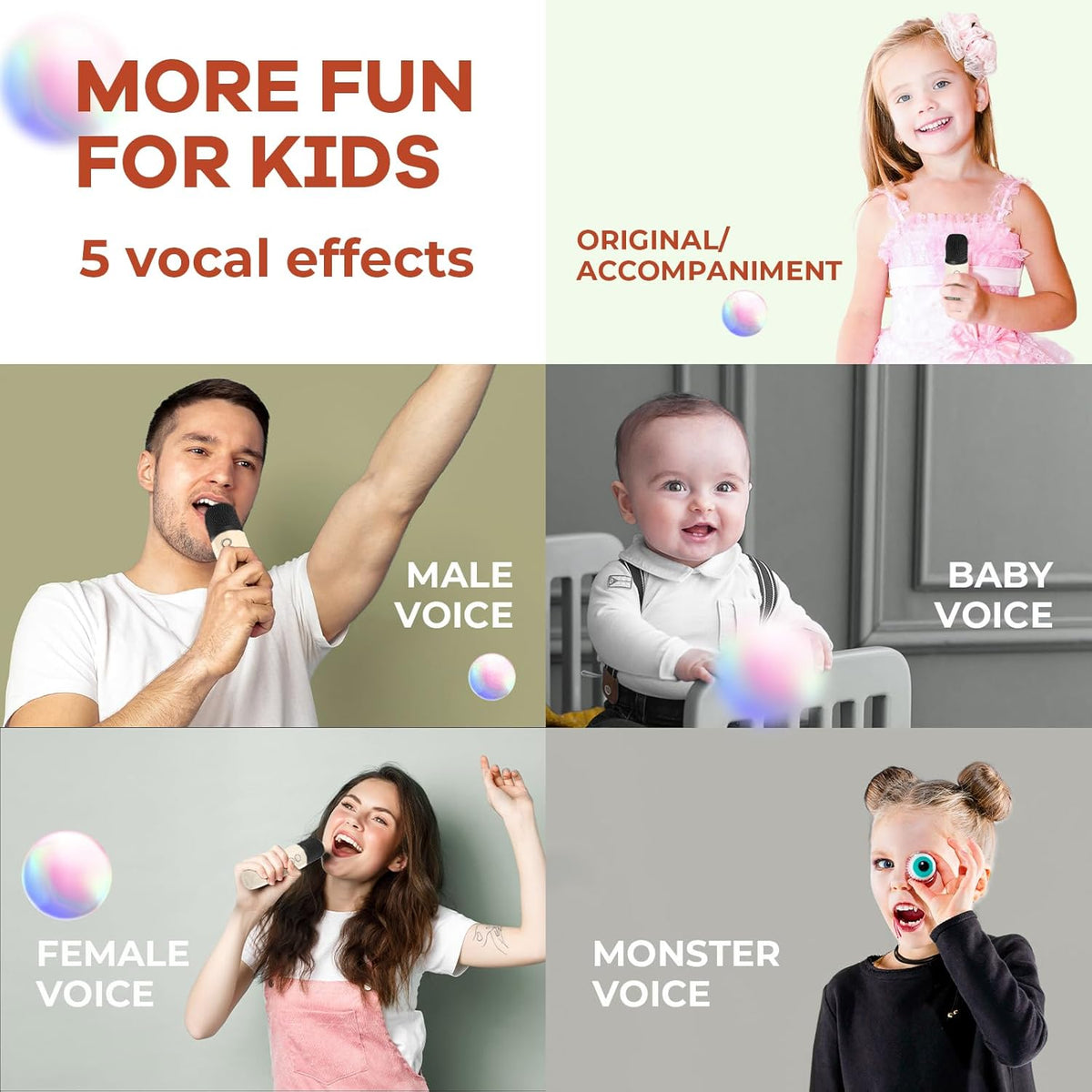 Davy | Portable Mini Karaoke Machine with Bluetooth Speaker and 2 Wireless Microphones – Veylo