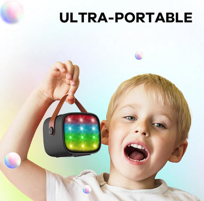 Davy | Portable Mini Karaoke Machine with Bluetooth Speaker and 2 Wireless Microphones – Veylo