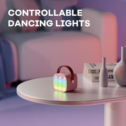 Davy | Portable Mini Karaoke Machine with Bluetooth Speaker and 2 Wireless Microphones – Veylo
