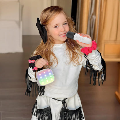 Davy | Portable Mini Karaoke Machine with Bluetooth Speaker and 2 Wireless Microphones – Veylo