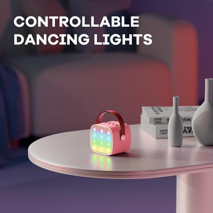 Davy | Portable Mini Karaoke Machine with Bluetooth Speaker and 2 Wireless Microphones – Veylo