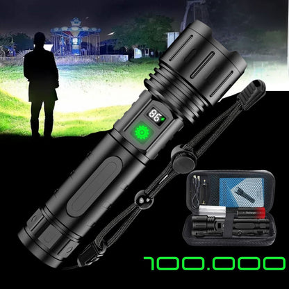 Davy | Powerful Flashlight with LCD Power Display