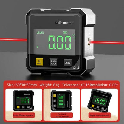 Davy | Precision Angle Meter AnglePro – Magnetic Digital Laser Level