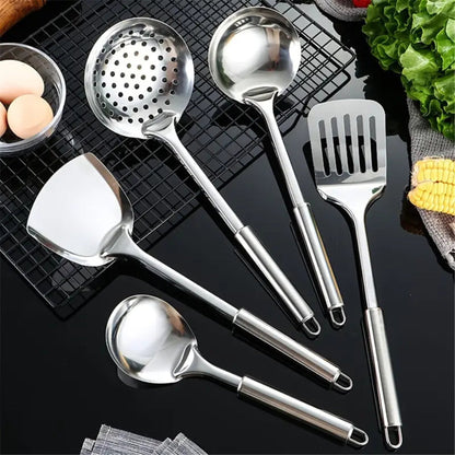 Davy | Premium Stainless Steel Kitchen Utensils | 5 Piece Set