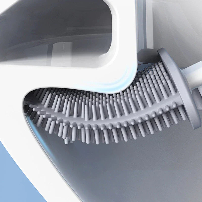 Davy | Silicone Toilet Brush | Superior Clean, Effortless Style