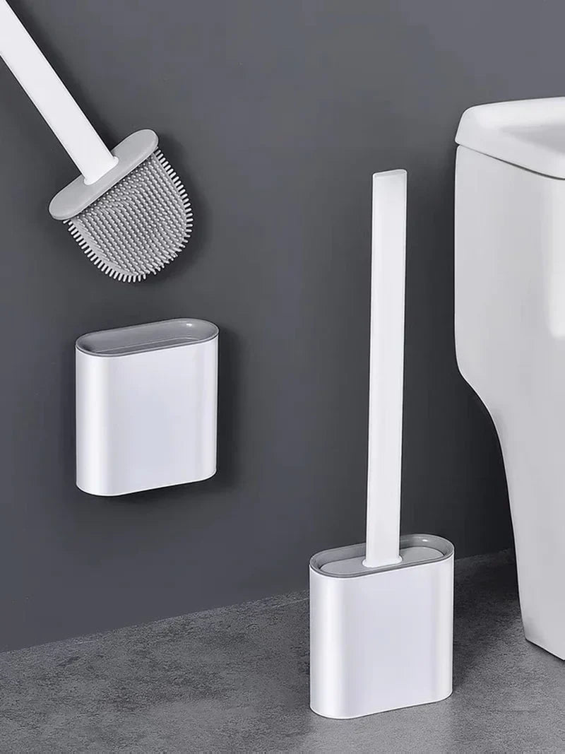 Davy | Silicone Toilet Brush | Superior Clean, Effortless Style