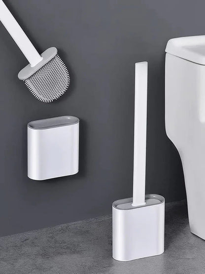 Davy | Silicone Toilet Brush | Superior Clean, Effortless Style