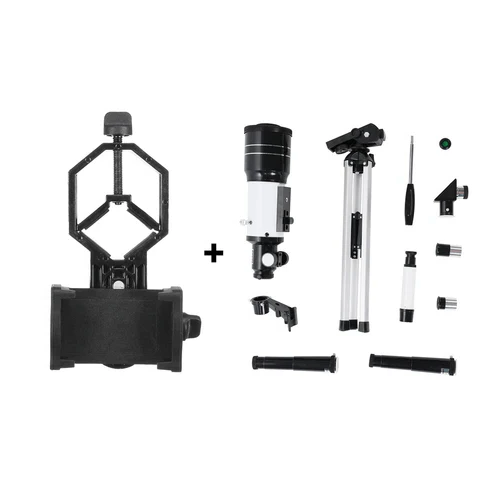 Davy | Professional Astronomical Telescope | 70mm Aperture, 300mm Focal Length & Easy Setup for Stargazing and Nature Exploration