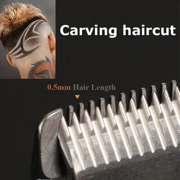 Davy | Professional gold clippers for men, cordless hair grooming set