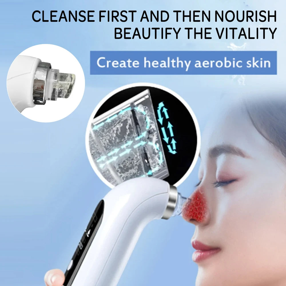 Davy | Professional Nose Blackhead Remover Vacuum - Deep Cleansing with Suction Technology