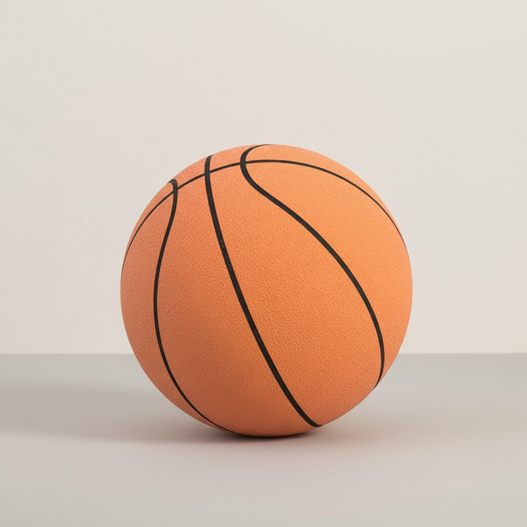 Davy | Quiet Indoor Basketball | Soft Foam | Home Training Ball | Good Bounce