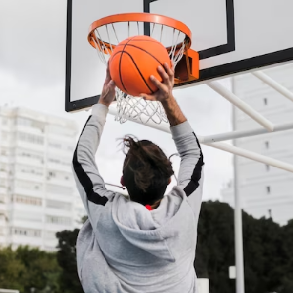 Davy | Quiet Indoor Basketball | Soft Foam | Home Training Ball | Good Bounce