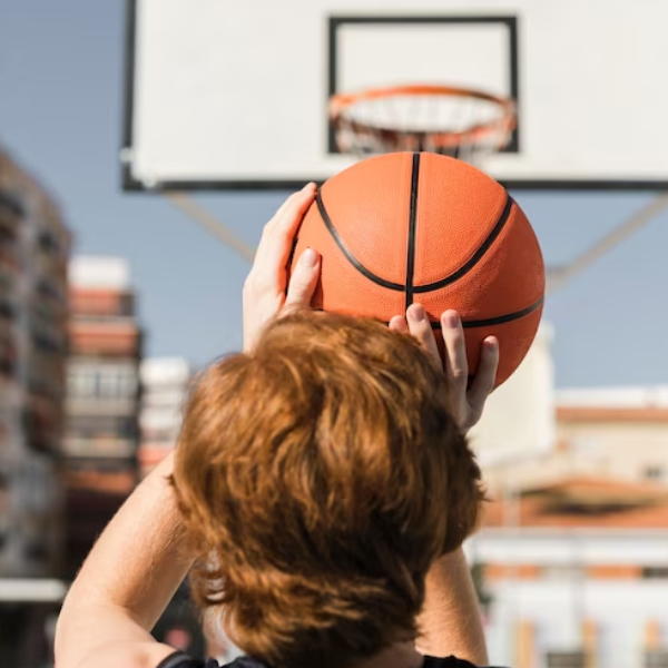 Davy | Quiet Indoor Basketball | Soft Foam | Home Training Ball | Good Bounce