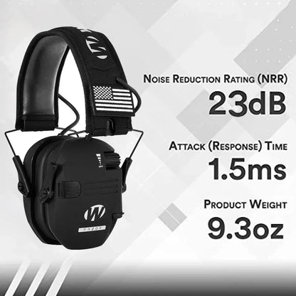 Davy | Protective Shooting Headphones | Active Noise Cancellation, Lightweight and Comfortable for Shooting Activities