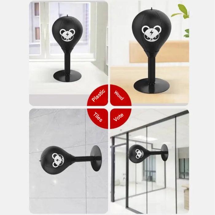 Davy | Punching Ball with Strong Suction Base - PowerStrike